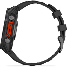Load image into Gallery viewer, Garmin fenix 8 - 47mm AMOLED Slate gray with black silicone band