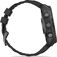 Load image into Gallery viewer, Garmin fenix 8 - 51mm AMOLED Slate gray with black silicone band