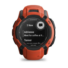 Load image into Gallery viewer, Garmin Instinct 2X Solar - Flame Red