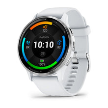 Load image into Gallery viewer, Garmin Venu 3 - Silver Stainless Steel Bezel with Whitestone Case and Silicone Band