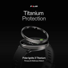 Load image into Gallery viewer, Polar Ignite 3 Titanium - Black Silicone