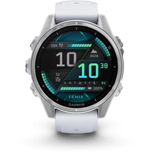 Load image into Gallery viewer, Garmin fenix 8 - 43mm AMOLED Silver with Whitestone band