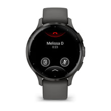 Load image into Gallery viewer, Garmin Venu 3S - Slate Stainless Steel Bezel with Pebble Grey Case and Silicone Band