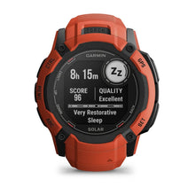 Load image into Gallery viewer, Garmin Instinct 2X Solar - Flame Red