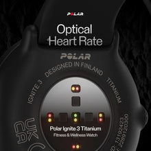 Load image into Gallery viewer, Polar Ignite 3 Titanium - Black Silicone