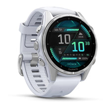 Load image into Gallery viewer, Garmin fenix 8 - 43mm AMOLED Silver with Whitestone band