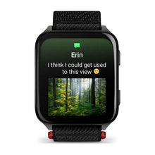 Load image into Gallery viewer, Garmin Venu X1 - Black w/slate titanium caseback &amp; black ComfortFit nylon band
