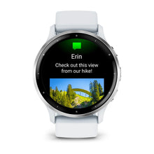 Load image into Gallery viewer, Garmin Venu 3 - Silver Stainless Steel Bezel with Whitestone Case and Silicone Band