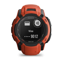 Load image into Gallery viewer, Garmin Instinct 2X Solar - Flame Red
