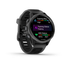 Load image into Gallery viewer, Garmin Forerunner 570 - 42mm Slate Grey Aluminum with Translucent Black/Black Band