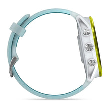 Load image into Gallery viewer, Garmin Forerunner 570 - 47mm Amp Yellow Aluminum with Translucent Whitestone/Turquoise Band