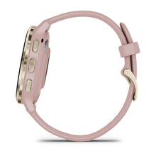 Load image into Gallery viewer, Garmin Venu 3S - Soft Gold Stainless Steel Bezel with Dust Rose Case and Silicone Band