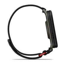 Load image into Gallery viewer, Garmin Venu X1 - Black w/slate titanium caseback &amp; black ComfortFit nylon band