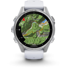 Load image into Gallery viewer, Garmin fenix 8 - 43mm AMOLED Silver with Whitestone band