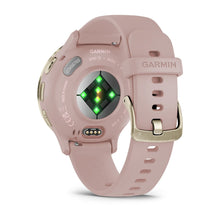 Load image into Gallery viewer, Garmin Venu 3S - Soft Gold Stainless Steel Bezel with Dust Rose Case and Silicone Band
