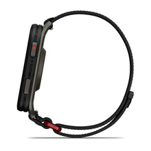 Load image into Gallery viewer, Garmin Venu X1 - Black w/slate titanium caseback &amp; black ComfortFit nylon band