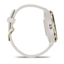 Load image into Gallery viewer, Garmin Venu 3S - Soft Gold Stainless Steel Bezel with Ivory Case and Silicone Band
