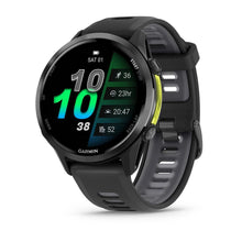 Load image into Gallery viewer, Garmin Forerunner 970 - Carbon grey dlc titanium with black case and black/translucent whitestone band