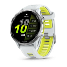 Load image into Gallery viewer, Garmin Forerunner 970 - Titanium w/whitestone case &amp; whitestone/translucent amp yellow band
