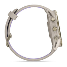 Load image into Gallery viewer, Garmin Forerunner 970 - Soft gold titanium with french grey case and french grey/translucent indigo band