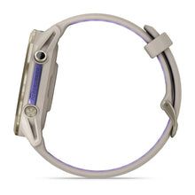 Load image into Gallery viewer, Garmin Forerunner 970 - Soft gold titanium with french grey case and french grey/translucent indigo band