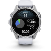 Load image into Gallery viewer, Garmin fenix 8 - 43mm AMOLED Silver with Whitestone band