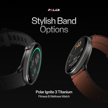 Load image into Gallery viewer, Polar Ignite 3 Titanium - Black Silicone