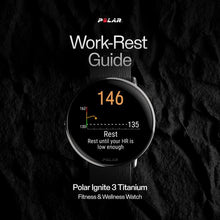 Load image into Gallery viewer, Polar Ignite 3 Titanium - Black Silicone