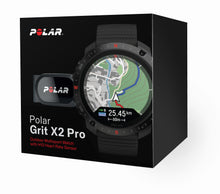 Load image into Gallery viewer, Polar Grit X2 Pro Black+ H10 Heart Rate Sensor Bundle
