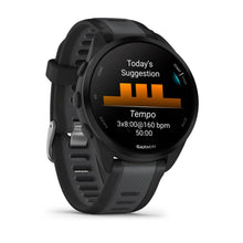 Load image into Gallery viewer, Garmin Forerunner 165 Music - Black/Slate grey