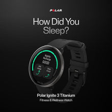 Load image into Gallery viewer, Polar Ignite 3 Titanium - Black Silicone