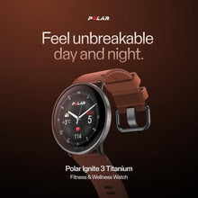 Load image into Gallery viewer, Polar Ignite 3 Titanium - Black Silicone