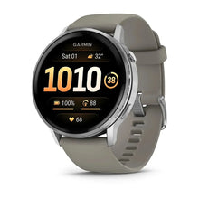 Load image into Gallery viewer, Garmin Venu 4 - 45mm - Silver with Silver Gray Silicone Band