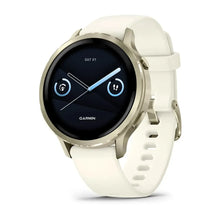 Load image into Gallery viewer, Garmin Venu 4 - 41mm - Lunar Gold with Bone Silicone Band