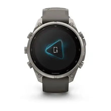 Load image into Gallery viewer, Garmin fenix 9 Pro Solar InReach - 47mm - Titanium with Pebble Gray Silicone Band