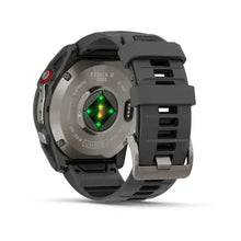 Load image into Gallery viewer, Garmin fenix 8 Pro - 51mm AMOLED Sapphire Titanium with Graphite/black silicone band