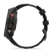 Load image into Gallery viewer, Garmin fenix 8 Pro - 47mm AMOLED Sapphire Carbon grey DLC titanium with black/pebble grey silicone band