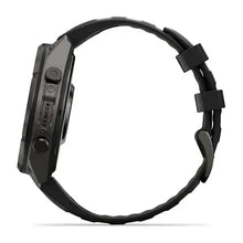 Load image into Gallery viewer, Garmin fenix 9 Pro InReach - 47mm - Carbon Gray DLC Titanium with Black/Pebble Gray Silicone Band