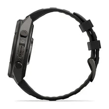 Load image into Gallery viewer, Garmin fenix 9 Pro - 47mm - Carbon Gray DLC Titanium with Black/Pebble Gray Silicone Band