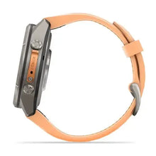 Load image into Gallery viewer, Garmin fenix 9 Pro InReach - 43mm - Titanium with Shell Pink/Autumn Orange Silicone Band