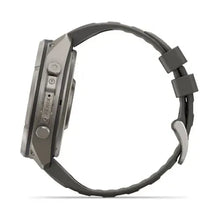 Load image into Gallery viewer, Garmin fenix 9 Pro Solar - 51mm - Titanium with Pebble Gray Silicone Band