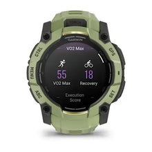 Load image into Gallery viewer, Garmin Instinct 3 – 50 mm, AMOLED Fern green with fern green silicone band