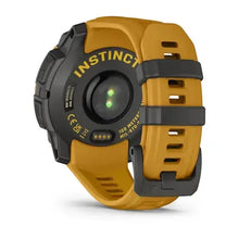 Load image into Gallery viewer, Garmin Instinct 3 – 45 mm, Solar Sunburst with sunburst/grey silicone band