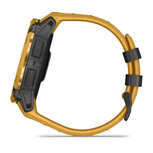 Load image into Gallery viewer, Garmin Instinct 3 – 50 mm, Solar Sunburst with sunburst/grey silicone band