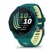 Load image into Gallery viewer, Garmin Forerunner 170 Music Smartwatch - Teal Green with Teal Green/Citron Band