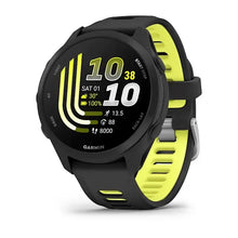 Load image into Gallery viewer, Garmin Forerunner 170 Music Smartwatch - Black with Black/Amp Yellow Band