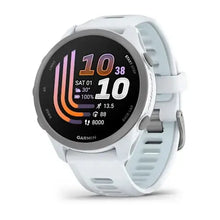 Load image into Gallery viewer, Garmin Forerunner 170 Music Smartwatch - Whitestone with Whitestone/Cloud Blue Band