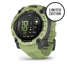 Load image into Gallery viewer, Garmin Instinct 3 – 50 mm, AMOLED Fern green with fern green silicone band