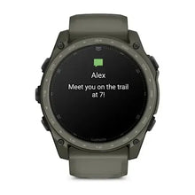 Load image into Gallery viewer, Garmin Tactix 8 - 51 mm AMOLED, Cerakote Coating - Olive Drab - Inc.Applied Ballistics Ultralight Solver - Olive Drab