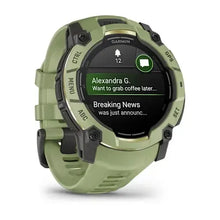 Load image into Gallery viewer, Garmin Instinct 3 – 50 mm, AMOLED Fern green with fern green silicone band